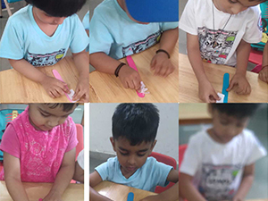 Pre-primary-Health and Hygiene activity